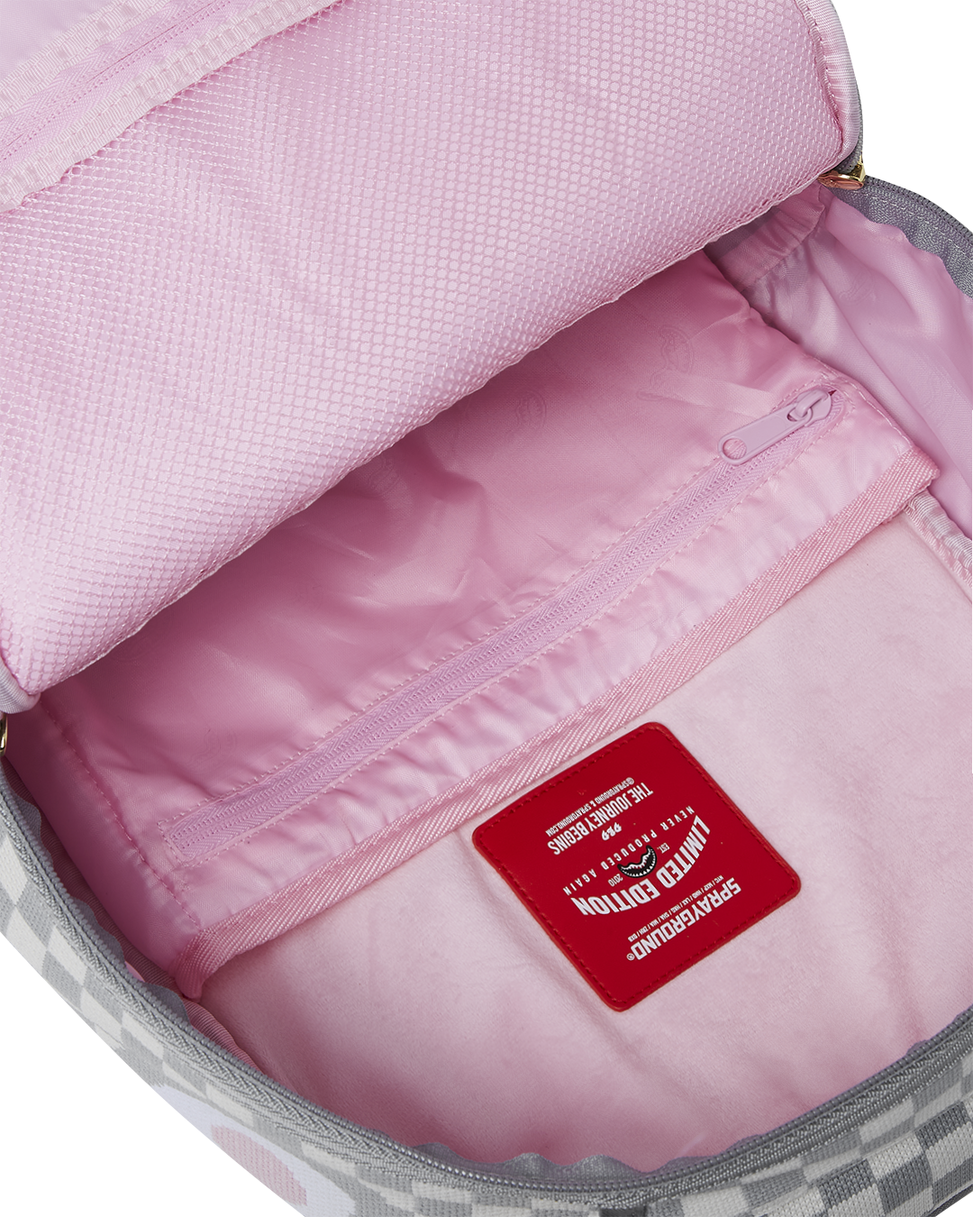 Image of Унисекс Раница SPRAYGROUND KNIT SHARKS IN PARIS IN CREAM DLX BACKPACK